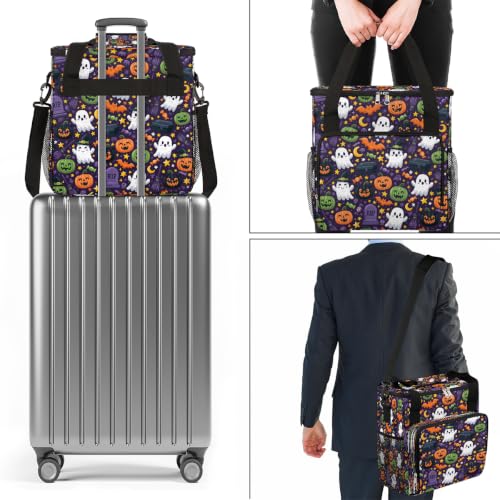 Maker Carring Bag Halloween Coffee Travel Carrying Storage Tote Bag (Print 14)
