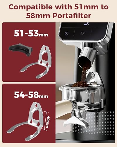 G2 Conical Burr Coffee Grinder with 70 Precise Grind Settings (Black)