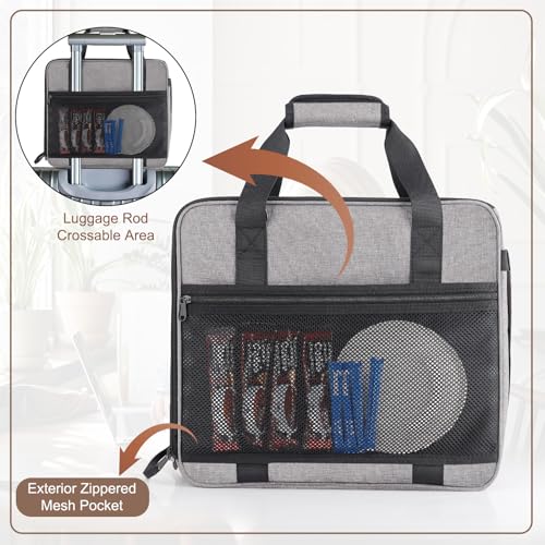 Carrying Coffee Maker Travel Bag Fit for Keurig K (Grey / Fit for K-Mini/K-Mini Plus/K-Express)