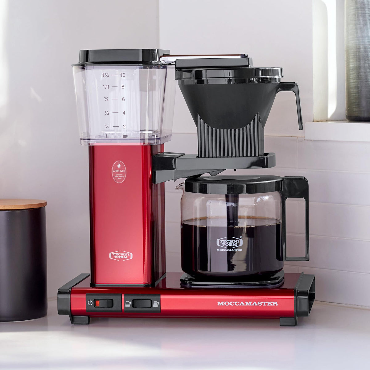 Moccamaster 53944 KBGV Select 10 (Candy Apple Red)