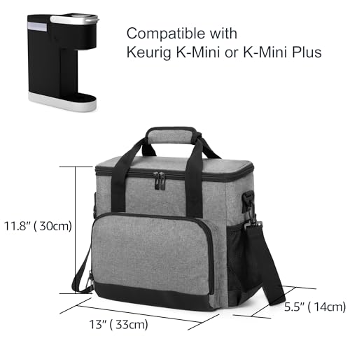 Coffee Maker Bag Compatible with Keurig K (Gray)