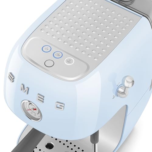 ECF03 Made in Italy Retro Espresso Machine with Cold Brew (Standard / Pastel Blue)