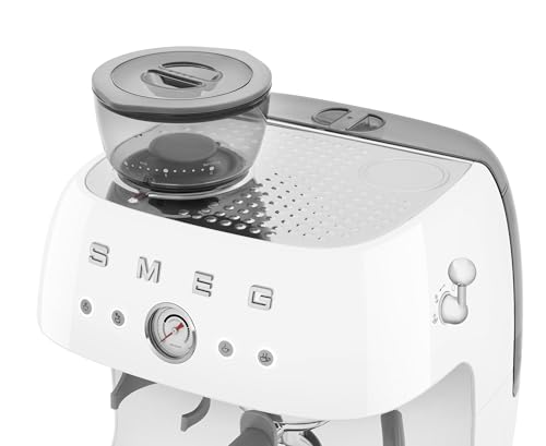 EGF03 Semi Automatic Espresso Machine with Built (8.8 oz / White)