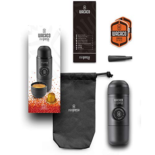 Minipresso NS Portable Espresso Machine For Original NS Capsules (Grey)