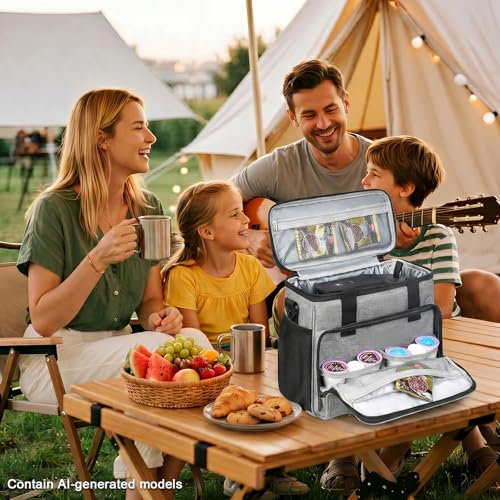 Coffee Maker Travel Bag Compatible with Keurig K (Grey-For K-Mini Mate/Mate Plus / Compatible with K-Mini Mate/Mate Plus)