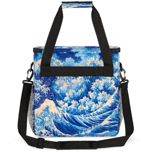 Ocean Waves Coffee Maker Carring Bag with Keurigs K (C 007)