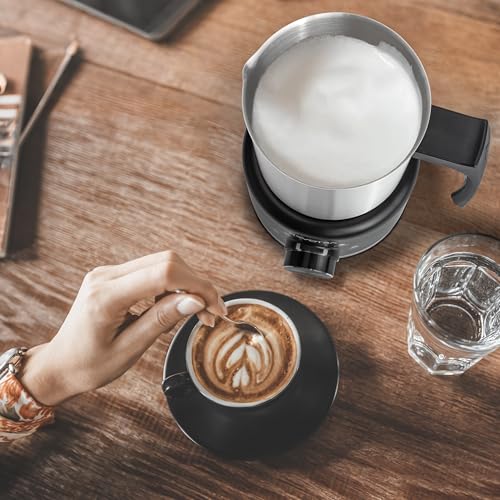 4 in 1 Milk Frother and Steamer (Black)