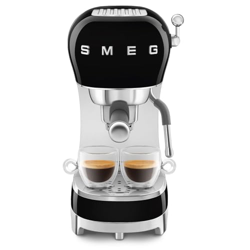 Manual Espresso Machine with Steam Wand (13" / Black)