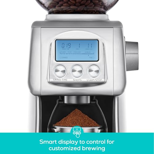 Tornado Electric Conical Burr Coffee Grinder with LCD Display