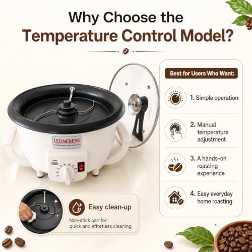 Coffee Roaster Machine for Home Use (without Timing)