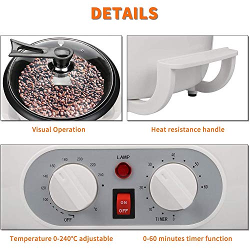 Upgrade Coffee Bean Roaster Machine (with Timing)