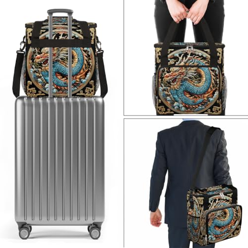 Maker Carring Bag Dragon Coffee Travel Carrying Storage Tote Bag (Print 1)