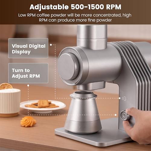 VelPro 400 Single Dose Espresso Grinder with Variable Speed