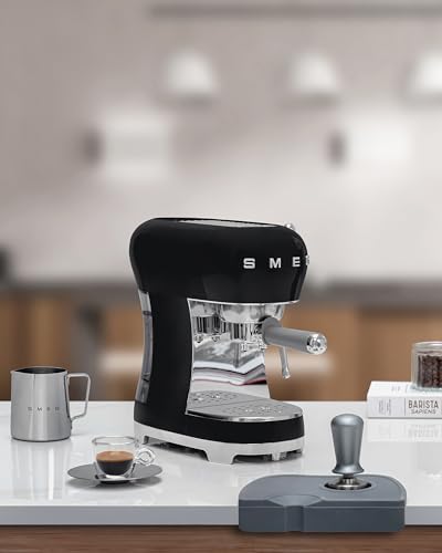 Manual Espresso Machine with Steam Wand (13" / Black)