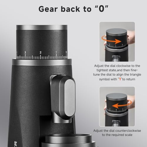 EDGE Electric Coffee Grinder (Black)