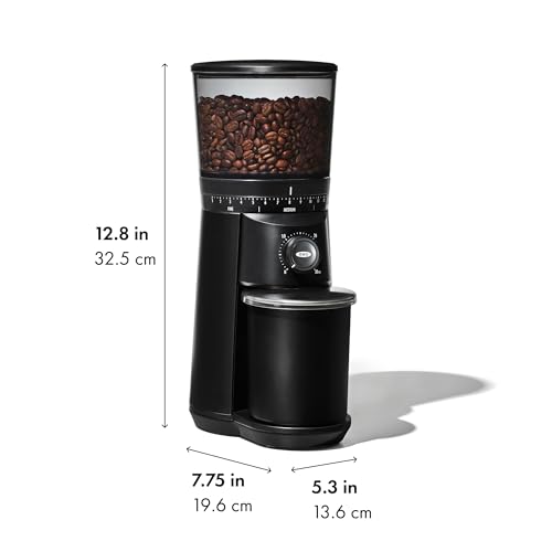 Brew Conical Burr Electric Coffee Bean Grinder (Matte Black)