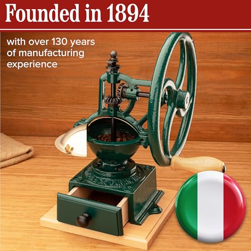 Manual Burr Coffee Grinder (Green)