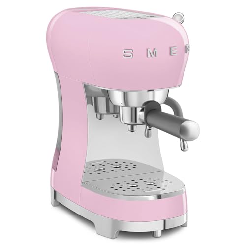 Manual Espresso Machine with Steam Wand (13" / Pink)