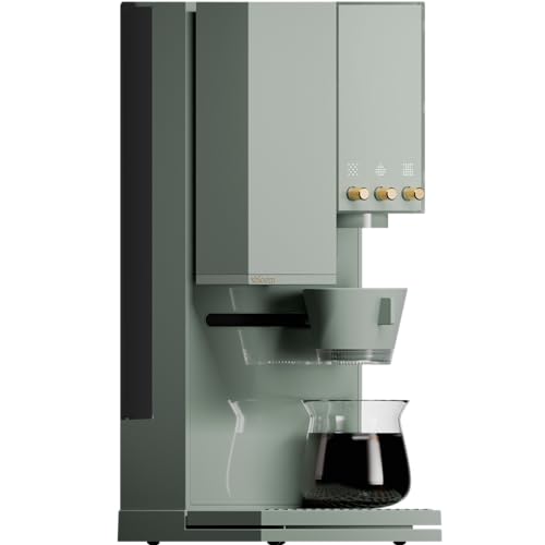 Studio Coffee Machine (Sage Green x Gold)