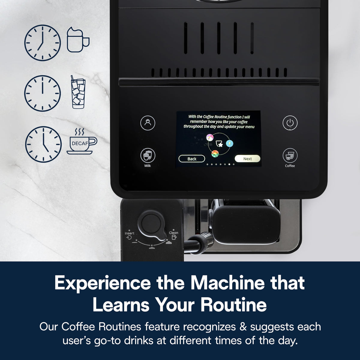 Rivelia Automatic Espresso Machine (Black)