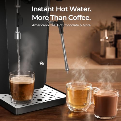 Commercial Steam Milk Frother with Instant Hot Water Tap (Steam & Hot Water)