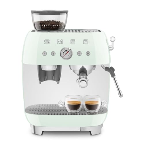 EGF03 Semi Automatic Espresso Machine with Built (8.8 oz / Pastel Green)