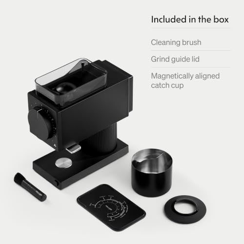 Ode Gen 2 64mm Flat Burr Coffee Grinder Electric (Matte Black)