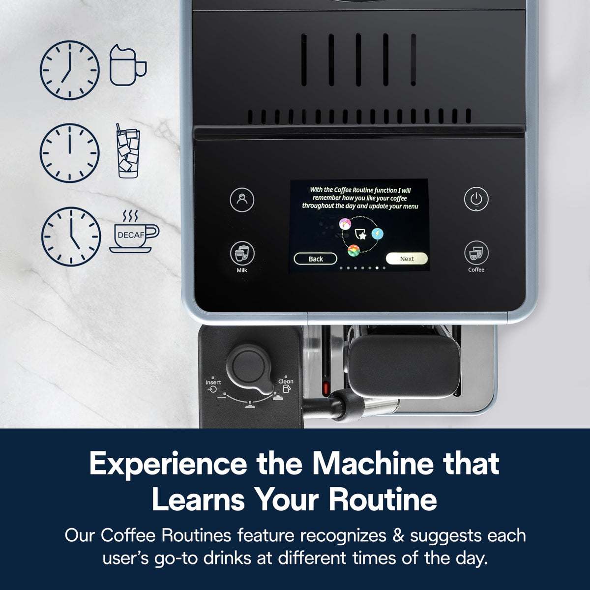 Rivelia Automatic Espresso Machine (Grey)