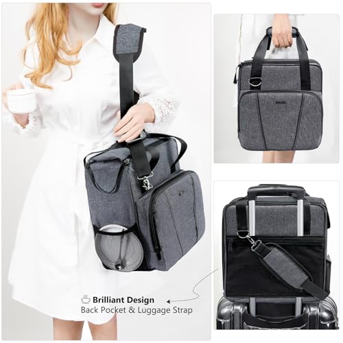 Keurig K Express Coffee Maker Travel Bag (Grey-Black / Fit for K-Iced or K-Express)