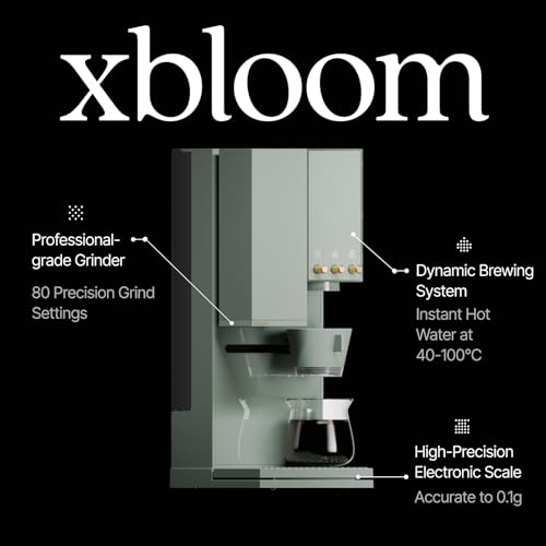 Studio Coffee Machine (Sage Green x Gold)