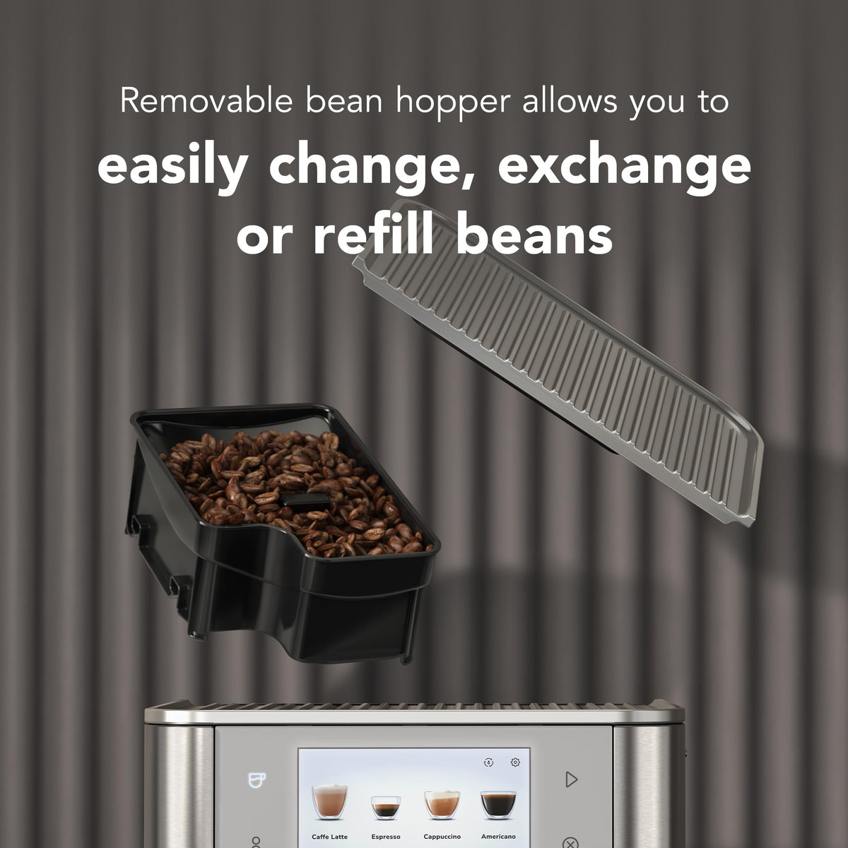 Fully Automatic Espresso Machine KF8 (Cast Iron Black)