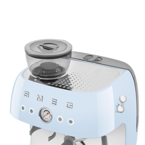 EGF03 Semi Automatic Espresso Machine with Built (8.8 oz / Pastel Blue)