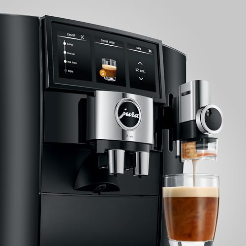 J8 twin Diamond Black 15658 Automatic Coffee Machine (1 / Diamond Black)
