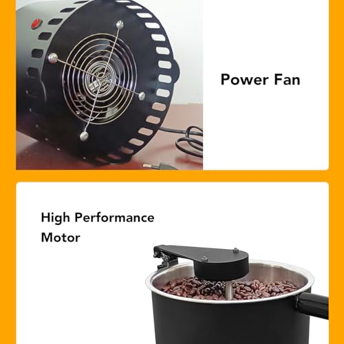 Rotating Coffee Bean Cooler