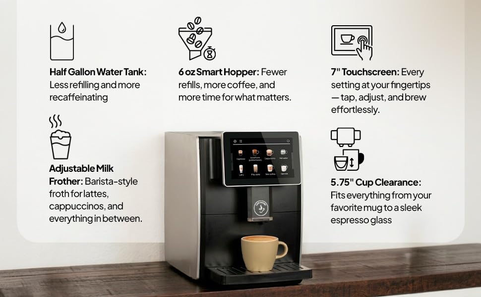 Super Automatic Espresso Machine For Home
