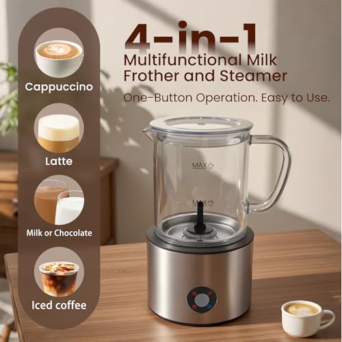 Detachable Milk Frother (Silver)