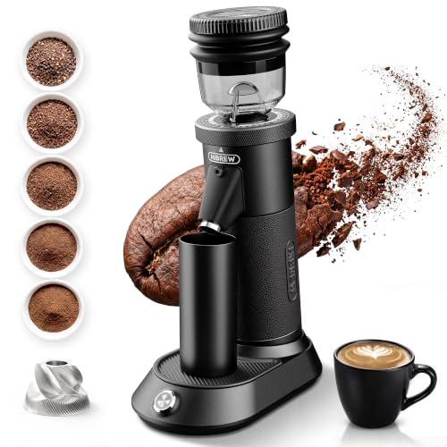 G5A Espresso Coffee Grinder (Noir)