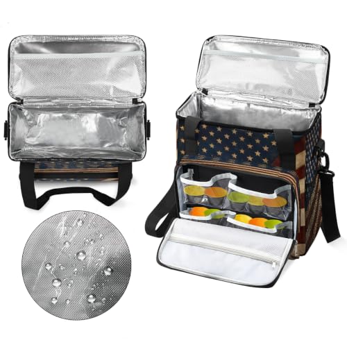 Maker Carring Bag Flag Coffee Travel Carrying Storage Tote Bag (Print 22)