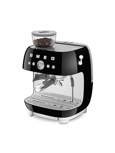 EGF03 Semi Automatic Espresso Machine with Built (8.8 oz / Black)