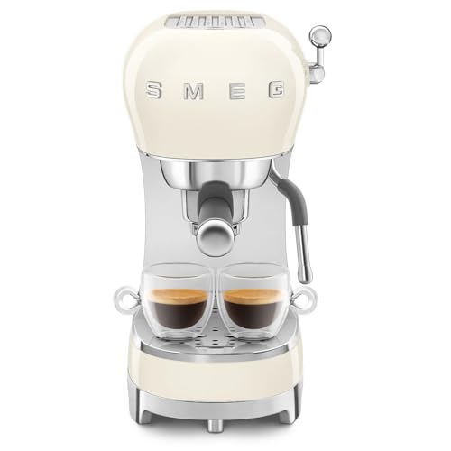 ECF02 Italian Espresso Machine (13" / Cream)