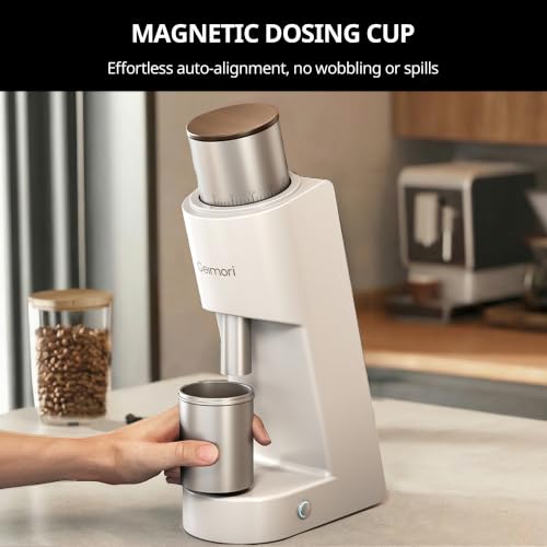 Single Dose Coffee Grinder (White)