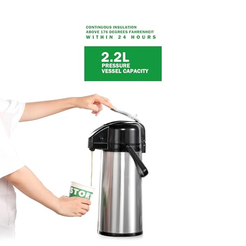 Commercial Airpot Coffee Brewer 2.2L (Manual Filling)