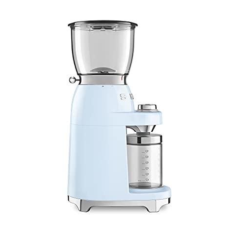 50's Retro Style Aesthetic Coffee Grinder (Pastel Blue)