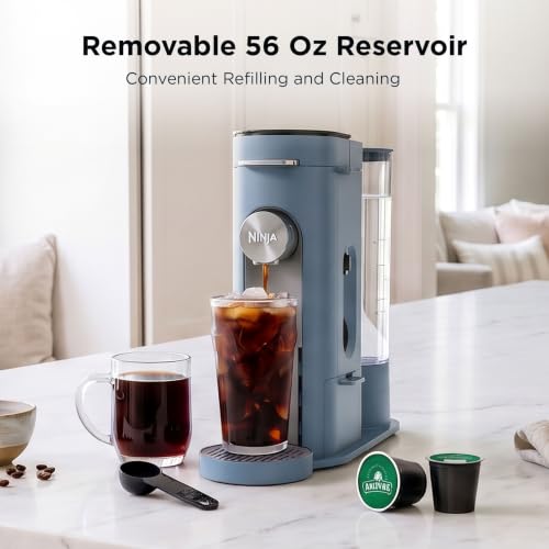 Pods & Grounds Iced Coffee Maker (Blue)
