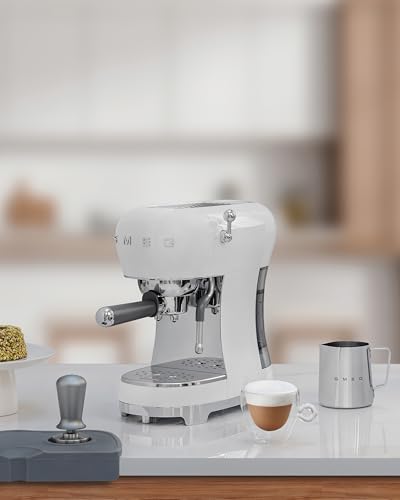 ECF02 Italian Espresso Machine (13" / White)