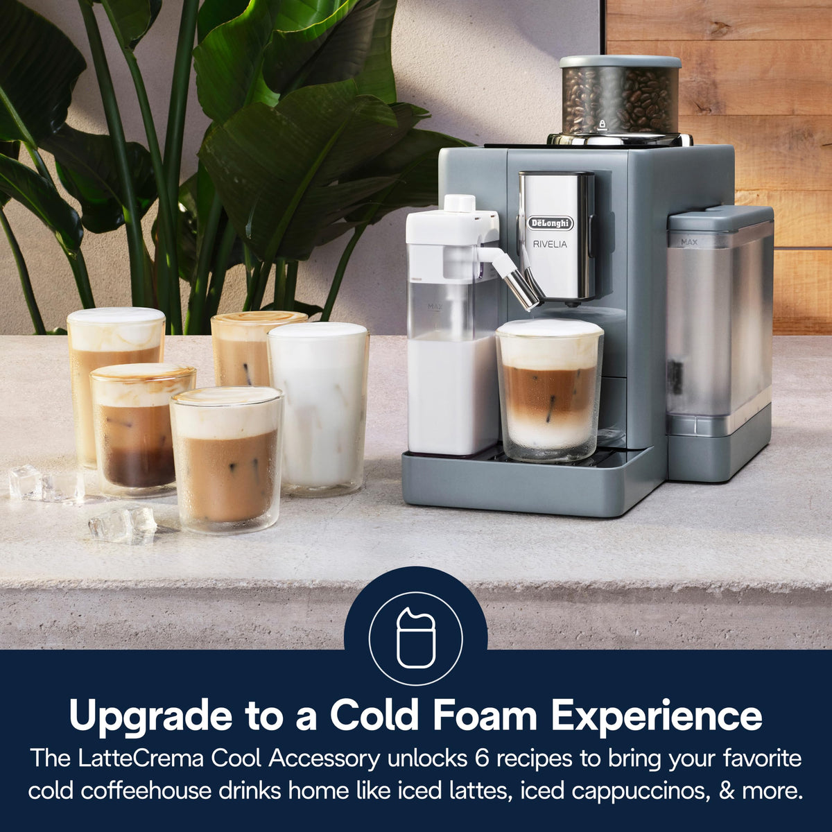 Rivelia Automatic Espresso Machine (Grey)