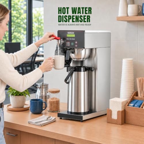 Commercial Airpot Coffee Brewer 14 Cup Auto (Auto-Filling/Digital LCD Control)
