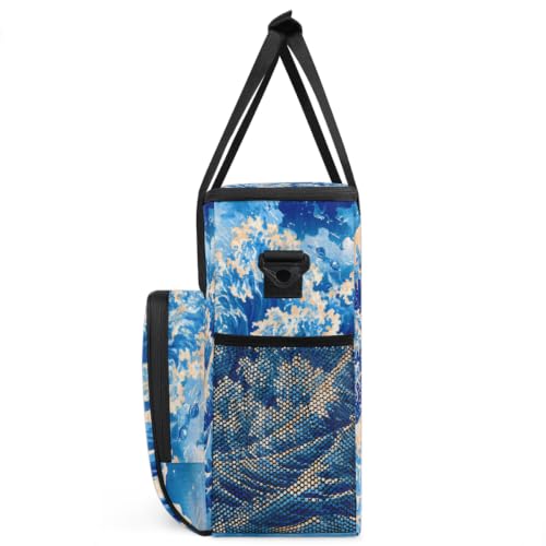 Ocean Waves Coffee Maker Carring Bag with Keurigs K (C 007)