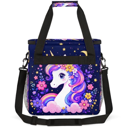 Maker Carring Bag Unicorn Coffee Travel Carrying Storage Tote Bag (Print 12)