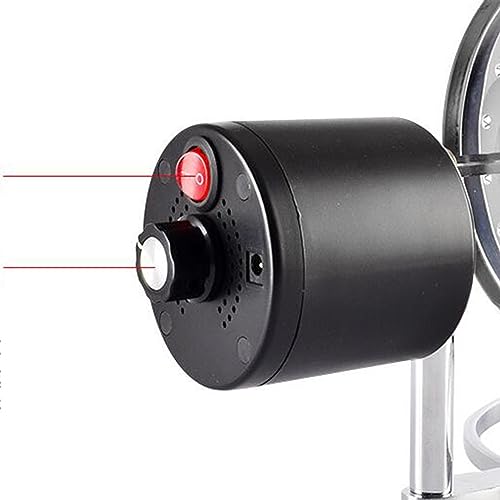 Coffee Roaster Machine Stainless Steel Coffee Bean Roaster with Heat Resistant Cover and Large Viewing Window Suitable for Home Gat